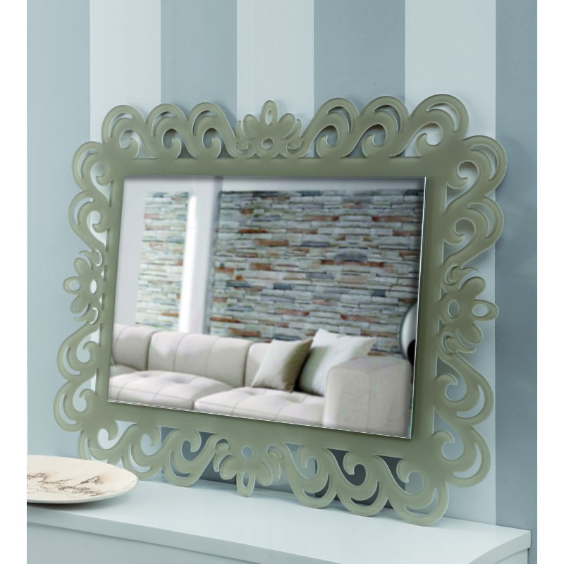 specchiera in plexiglass moderna decorativa da parete, wall mirror