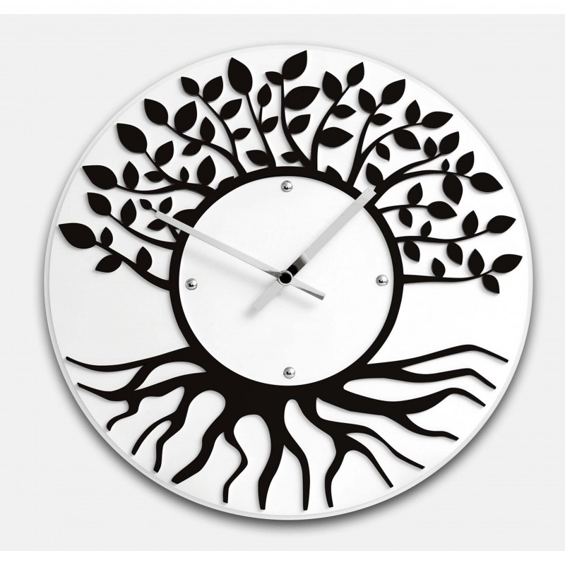 orologio da muro con albero della vita