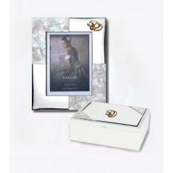 Cornice portafoto in argento regalo anniversario matrimonio